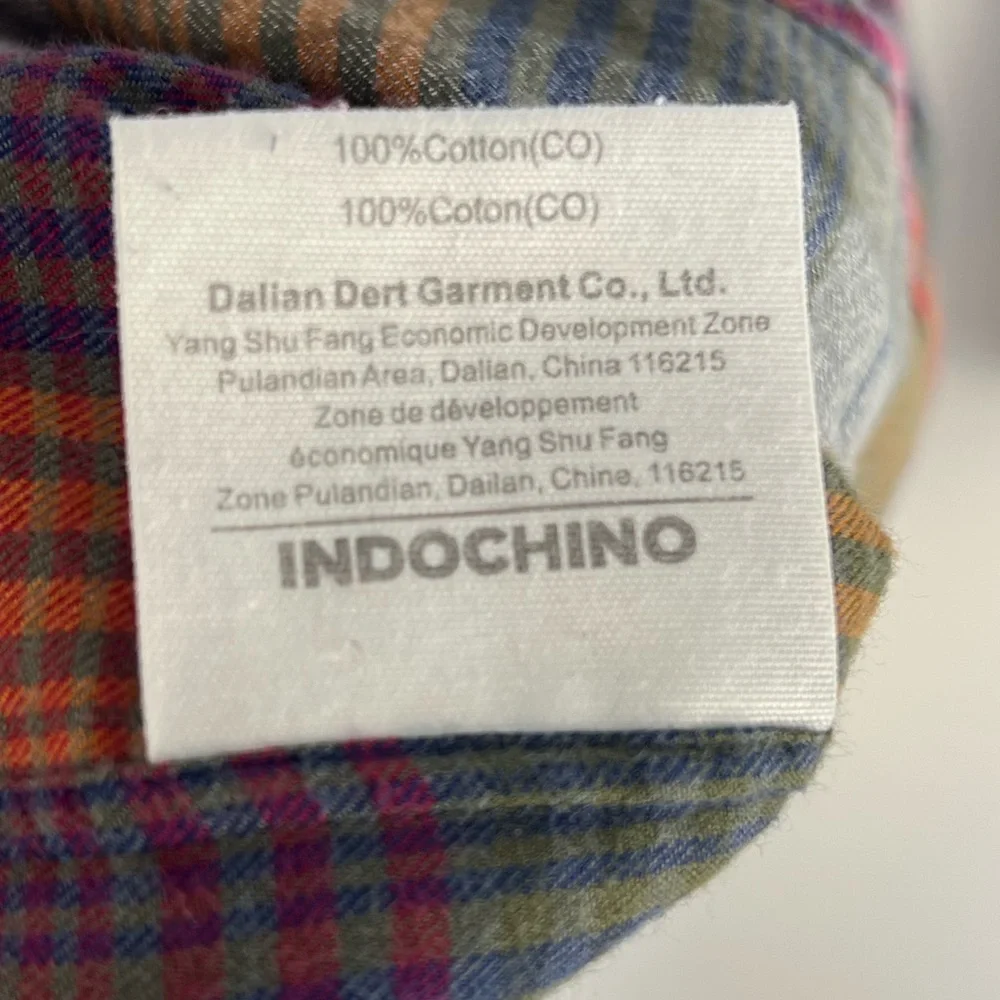 Indochino Made For You Custom Shirt‎ - Multicolor Plaid (XL)